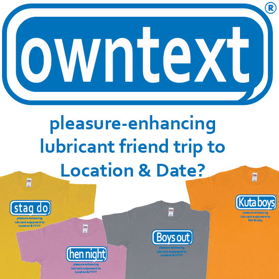 Stay protected in style with a custom Durex t-shirts