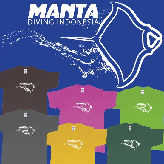 Manta Diving Indonesia Custom Teeshirt