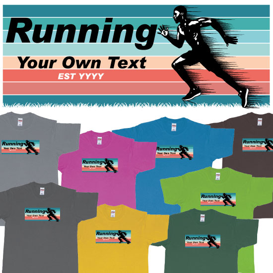 Running Sportclub Custom tshirt design Bali