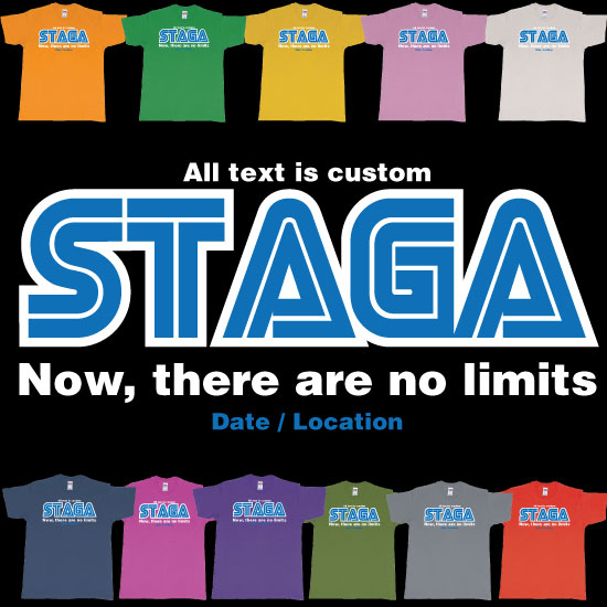 Sega Now There Are No Limits Stag Custom Tshirt Print