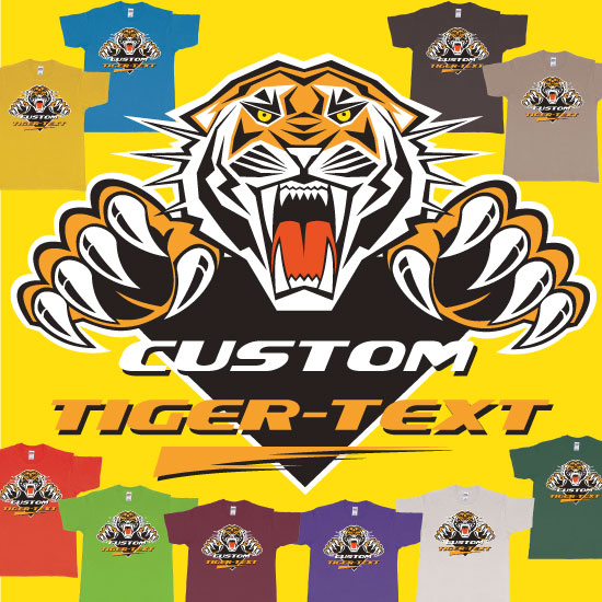 The Wests Tigers Sydney National Rugby League Custom Tshirt Print