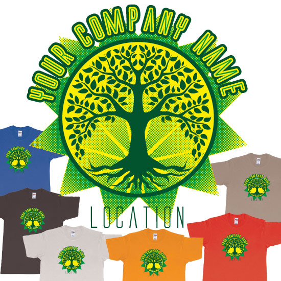 Tree of Life Gardener Landscaper Custom own teeshirt Print Bali