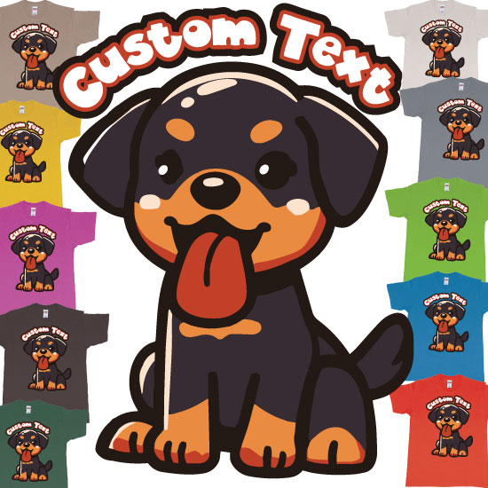 Yuki Rottweiler Bali Dog Custom Text