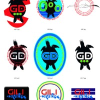 Logo Gilidiver Logo Design 03 Foued
