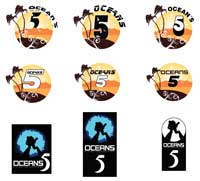 Logo Oceans5 Design 03