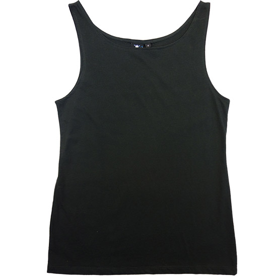 (L08G) Singlet Basic in Fabric Color (3110) Charcoal in (160 GSM, 100% Cotton) Fabric ColorsStandard fabric for men/womenFabric Specification100% Cotton160 Grams Per Square MeterPreshrunk materialThe fabric is preshrunk, but depending on the way you wash, the fabric might still have up to 2% of shrinkage more.