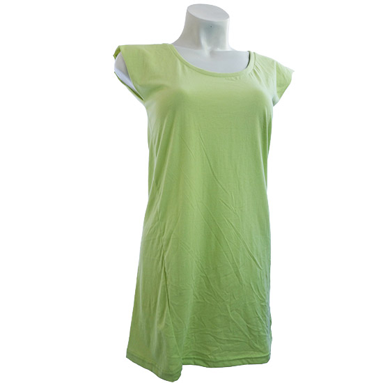 (L12G) Twisted Dress - This t shirt dress comes with an innovative twisted cut thats designed to compliment all body types. Attracts any woman looking for an outfit that is both easy and flattering. This top can be worn as a compliment to your favorite pair of jeans or leggings. Also great for being comfortable on any day of the week. Ideal for women that want an easy yet stylish appearance. - style shirt ready for your own custom printing in Bali