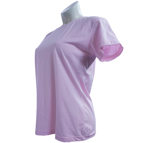 (L14G) T-shirt Standard in Fabric Color (3130) Baby Pink in (160 GSM, 100% Cotton) Fabric ColorsStandard fabric for men/womenFabric Specification100% Cotton160 Grams Per Square MeterPreshrunk materialThe fabric is preshrunk, but depending on the way you wash, the fabric might still have up to 2% of shrinkage more.