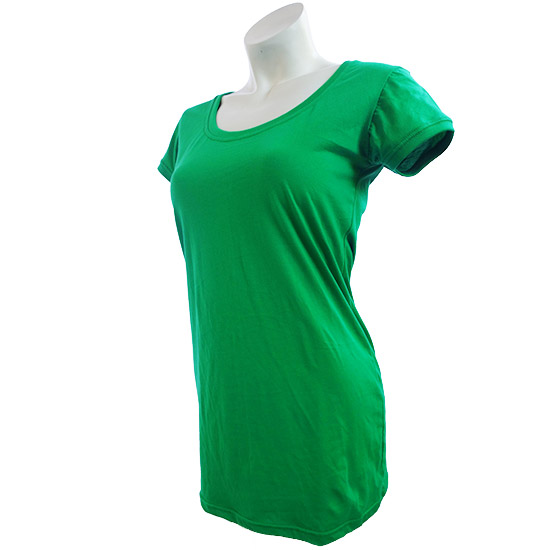 (L19G) Klipp Dress - This smart looking t-shirt dress with short arms is a perfect cut to fit most women. This dress is the same cut as our big seller (L06G) Lady Style Klipp Short but as a dress as many clients have asked for. The deep cut in the front makes a small logo on front really stand out. Relaxed, yet feminine fit. Ribbed collar and hemmed sleeves. - style shirt ready for your own custom printing in Bali