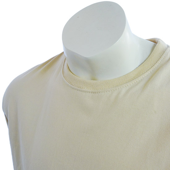 (T01S) T-shirt Standard in Fabric Color (2004) Sand in (210 GSM, 100% Cotton) Fabric ColorsStandard fabric for men shirtsFabric Specification100% Cotton210 Grams Per Square MeterPreshrunk materialThe fabric is preshrunk, but depending on the way you wash, the fabric might still have up to 2% of shrinkage more.