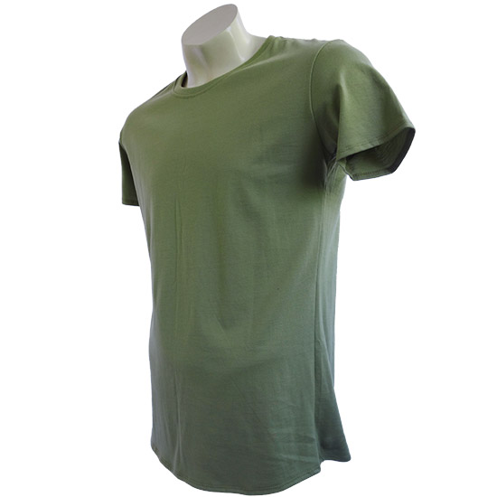(T13S) Troy T-shirt in Fabric Color (2015) Olive in (210 GSM, 100% Cotton) Fabric ColorsStandard fabric for men shirtsFabric Specification100% Cotton210 Grams Per Square MeterPreshrunk materialThe fabric is preshrunk, but depending on the way you wash, the fabric might still have up to 2% of shrinkage more.
