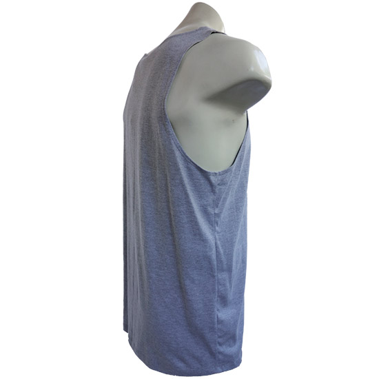 (T14S) Lustful Singlet in Fabric Color (2045) Grey Heather in (210 GSM, 100% Cotton) Fabric ColorsStandard fabric for men shirtsFabric Specification100% Cotton210 Grams Per Square MeterPreshrunk materialThe fabric is preshrunk, but depending on the way you wash, the fabric might still have up to 2% of shrinkage more.