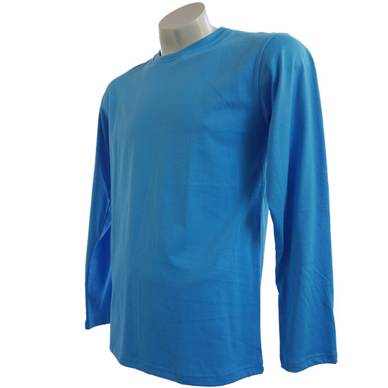 (T31S) Long Sleeve Standard in Fabric Color (2054) Water in (210 GSM, 100% Cotton) Fabric ColorsStandard fabric for men shirtsFabric Specification100% Cotton210 Grams Per Square MeterPreshrunk materialThe fabric is preshrunk, but depending on the way you wash, the fabric might still have up to 2% of shrinkage more.