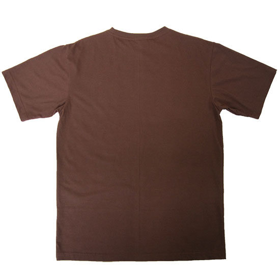 (T01S) T-shirt Standard in Fabric Color (2007) Brown in (210 GSM, 100% Cotton) Fabric ColorsStandard fabric for men shirtsFabric Specification100% Cotton210 Grams Per Square MeterPreshrunk materialThe fabric is preshrunk, but depending on the way you wash, the fabric might still have up to 2% of shrinkage more.