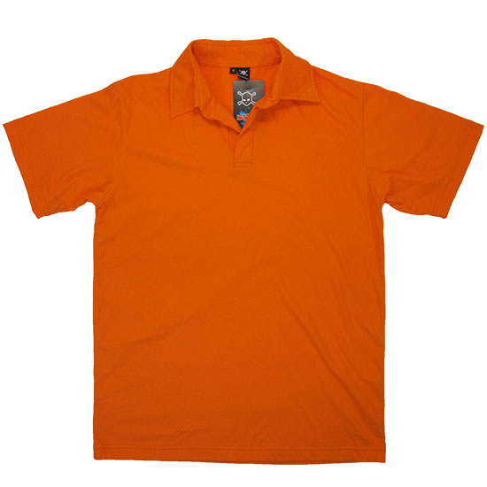 (T11S) Polo Shirt Unisex in Fabric Color (2029) Papaya in (210 GSM, 100% Cotton) Fabric ColorsStandard fabric for men shirtsFabric Specification100% Cotton210 Grams Per Square MeterPreshrunk materialThe fabric is preshrunk, but depending on the way you wash, the fabric might still have up to 2% of shrinkage more.