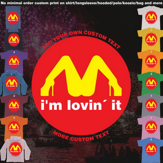 Mcdonalds Im Lovin It Custom Text Sanur Bali