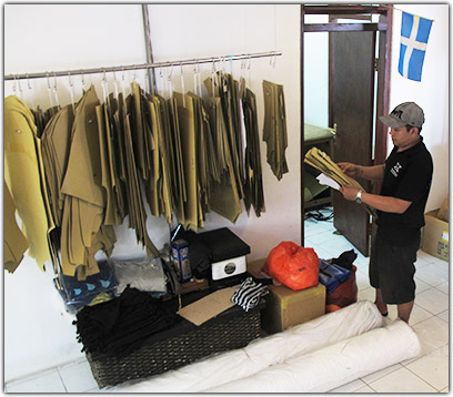 Inside our factory